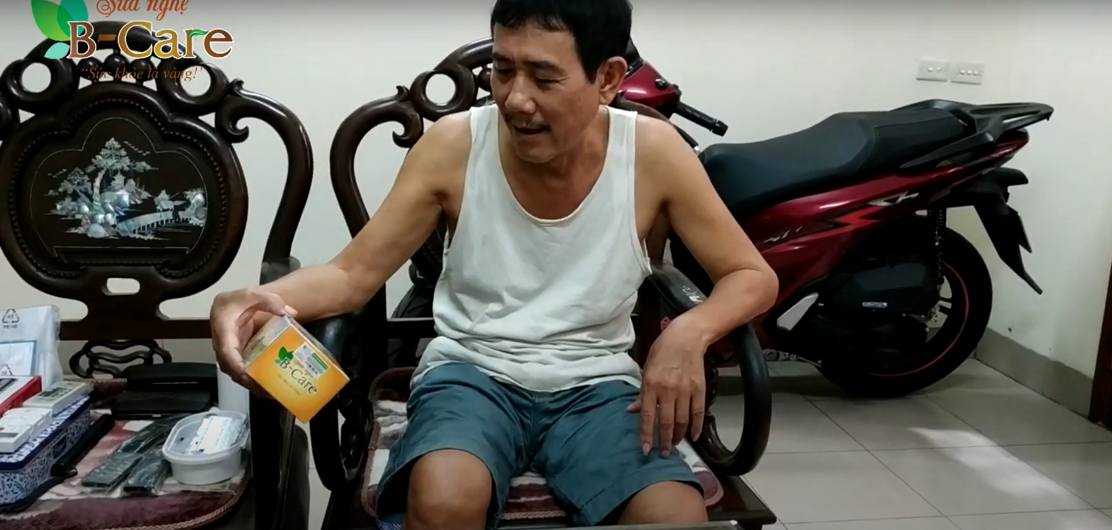 Sau phẫu thuật, tôi chỉ uống được sữa nghệ B-Care+