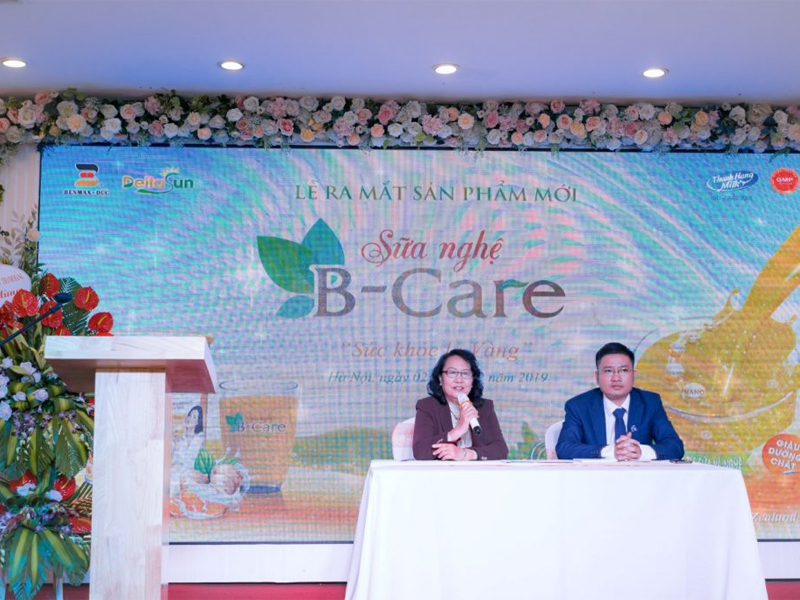 Ra Mắt Sữa Nghệ B Care